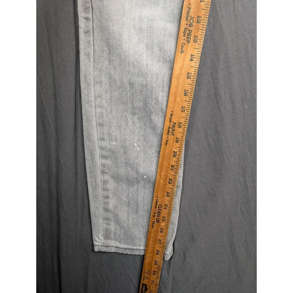 Levis 511 Jeans Mens 30x30 Gray Slim Straight Stretch Denim‎ Light Wash